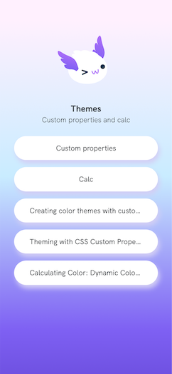 custom css properties